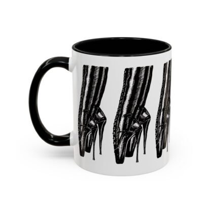 En Pointe - Fetish Coffee Mug, Multiple Colours, Gift for Kinky BDSM couples, Footwear Ballet Heels - Image 7