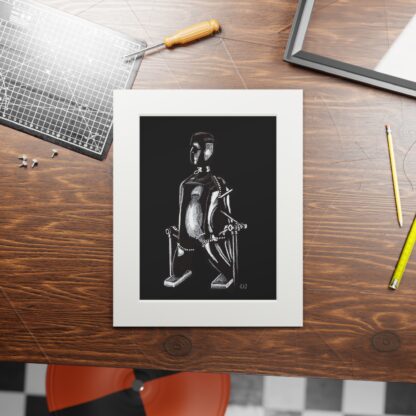 Blackout - Fine Device Bondage Art Prints - Latex, BDSM, Fetish - Image 6