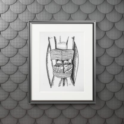 Touch Your Toes - Fine Shibari Art Prints - Bondage, BDSM, Fetish - Image 3
