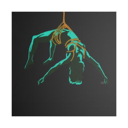 Falling - Shibari Art Canvas - Bondage, BDSM, Fetish - Image 128
