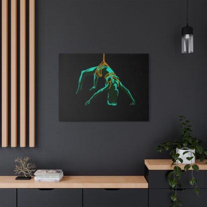 Falling - Shibari Art Canvas - Bondage, BDSM, Fetish - Image 67