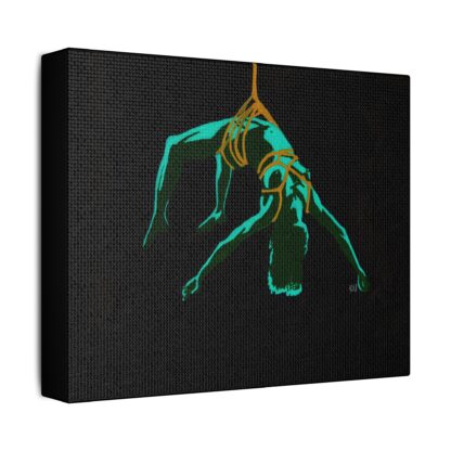 Falling - Shibari Art Canvas - Bondage, BDSM, Fetish - Image 5