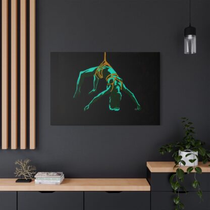 Falling - Shibari Art Canvas - Bondage, BDSM, Fetish - Image 79