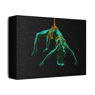 Falling - Shibari Art Canvas - Bondage, BDSM, Fetish