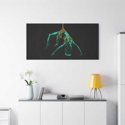 Falling - Shibari Art Canvas - Bondage, BDSM, Fetish - Image 86