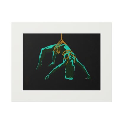 Falling - Bondage shibari art print, BDSM, Fetish - Image 7
