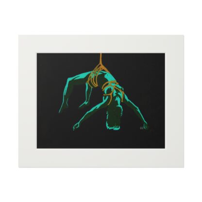 Falling - Bondage shibari art print, BDSM, Fetish - Image 9
