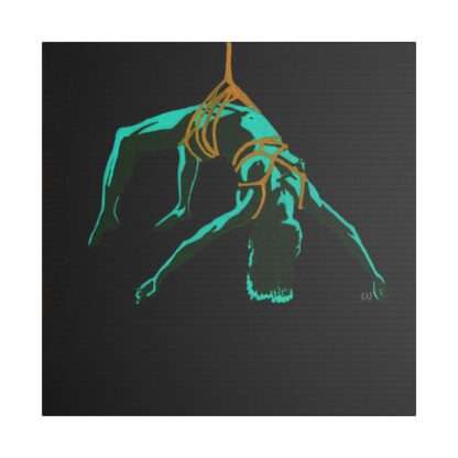 Falling - Shibari Art Canvas - Bondage, BDSM, Fetish - Image 116