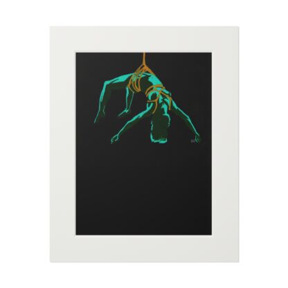 Falling - Bondage shibari art print, BDSM, Fetish - Image 5