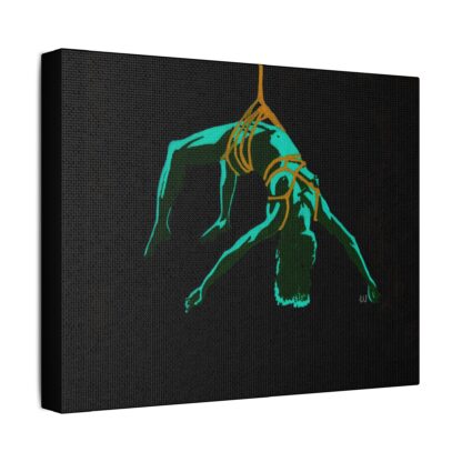 Falling - Shibari Art Canvas - Bondage, BDSM, Fetish - Image 13