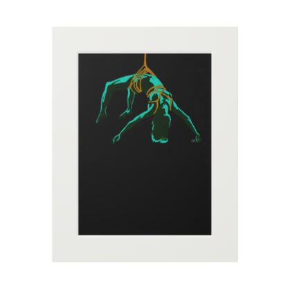 Falling - Bondage shibari art print, BDSM, Fetish - Image 3